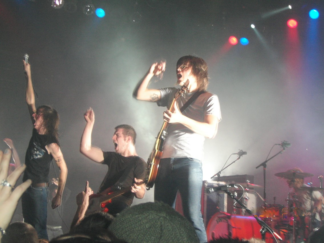 Crowd at a Underoath show